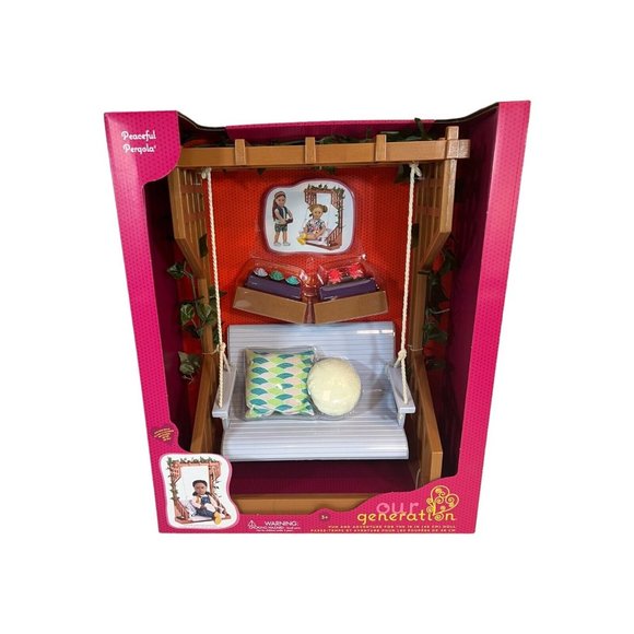 Our Generation Toys Our Generation Peaceful Pergola Garden Swing